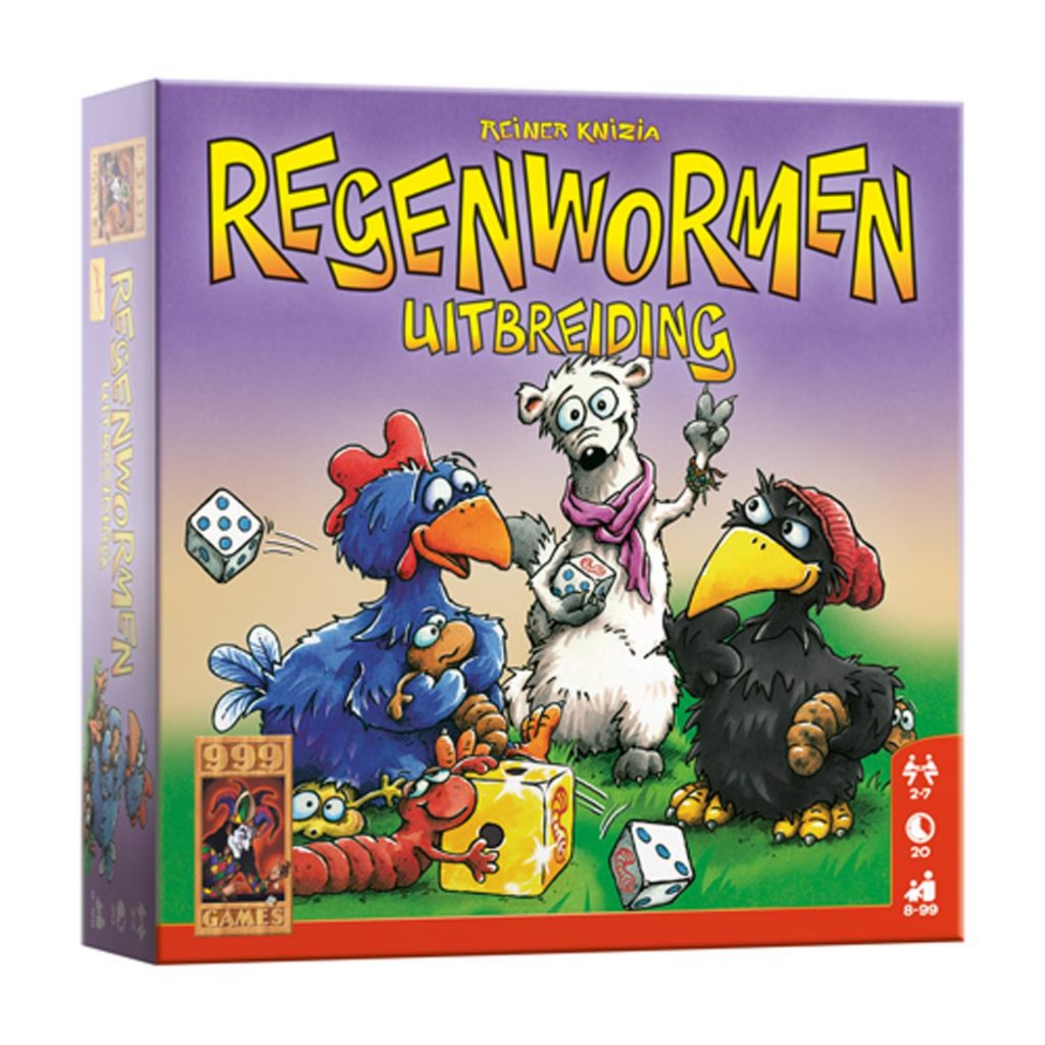 Spel Regenwormen Uitbreiding 